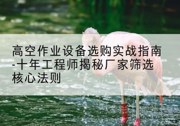 福泉剪叉式升降机厂家-高空作业设备选购实战指南-十年工程师揭秘厂家筛选核心法则